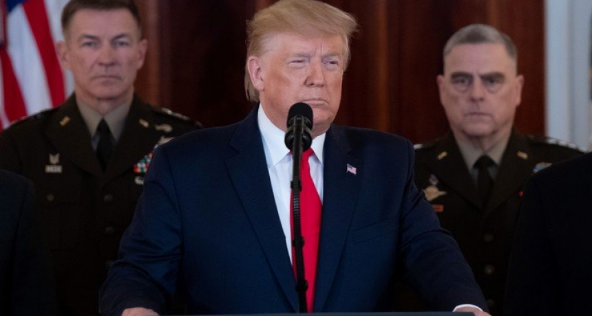 Donald Trump confirmó que no hubo muertos por el ataque de Irán y estimó que el régimen “parece estar retrocediendo”