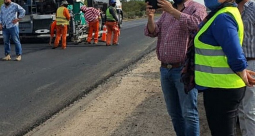 Avanza la rehabilitación de la ruta provincial N° 6