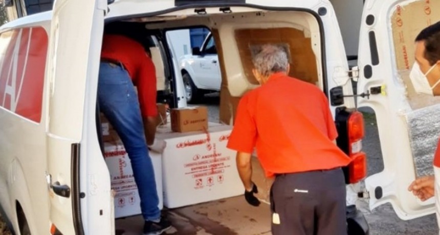 Entre Ríos recibió un nuevo envío de las vacunas contra Covid-19