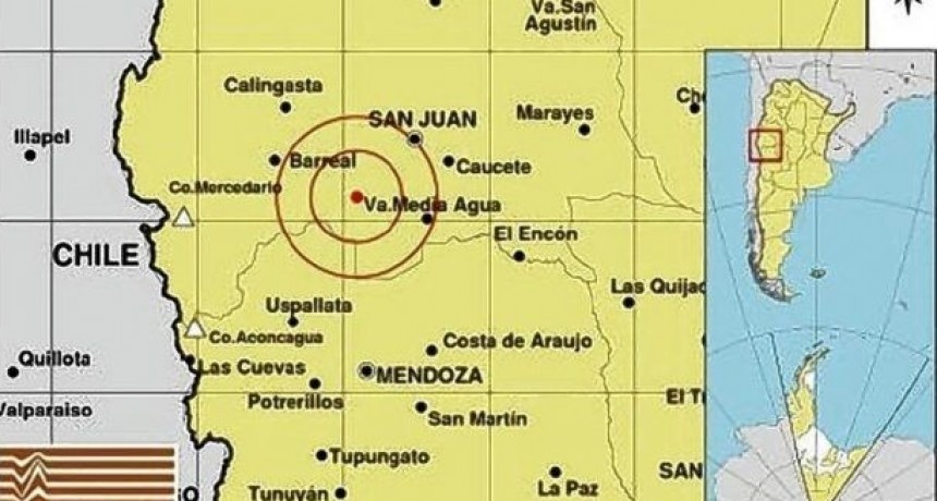 Sismo en San Juan se sintió en Entre Ríos 