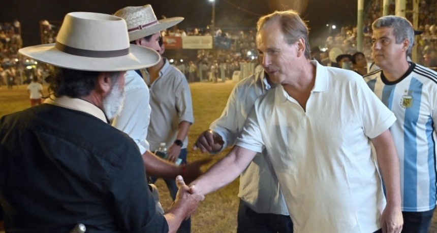 Desde el Festival de Diamante, Bordet destacó el movimiento turístico y la recuperación económica