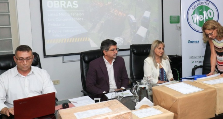 Se abrieron las ofertas para las obras complementarias del cierre eléctrico del norte entrerriano