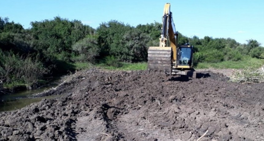Se ejecutan trabajos de limpieza y nuevas cañerías para Federal