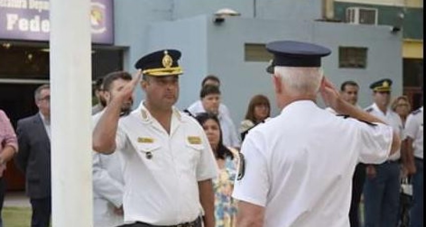 ASUMIÓ AYER EL NUEVO SUBJEFE DE POLICÍA DEPARTAMENTAL