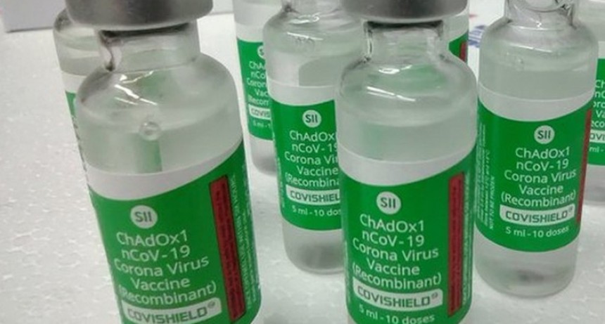 Llegaron 16.000 dosis de vacunas Covishield contra el Covid a Entre Ríos