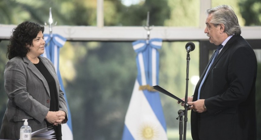 Carla Vizzotti asumió como nueva ministra de Salud
