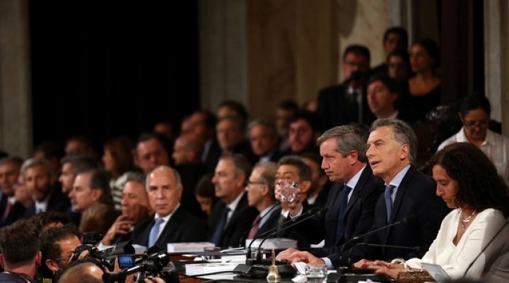 Las frases más destacadas del discurso que pronunció Mauricio Macri en el Congreso