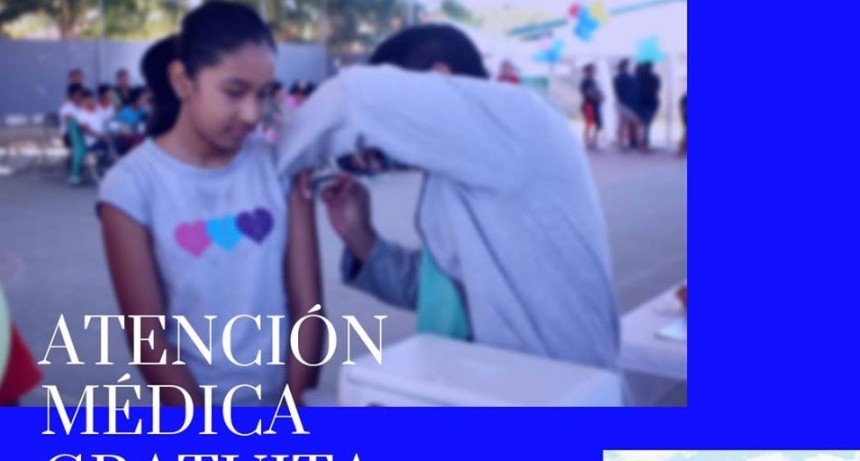 ATENCIÓN MÉDICA GRATUITA EN COLONIA FEDERAL Y LAS DELICIAS 