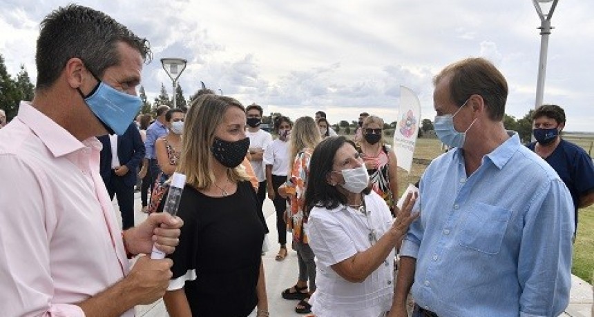Bordet afirmó que “la obra pública es una concepción política”