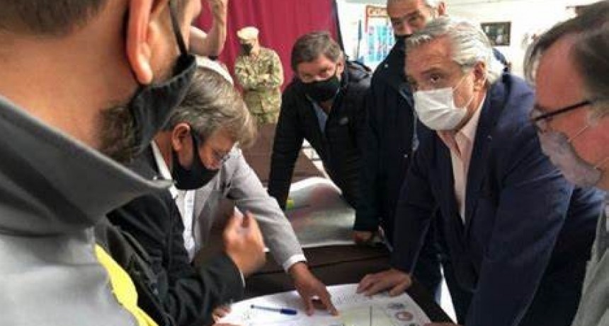 Alberto Fernández afirmó que el conflicto por la minería lo deben resolver los chubutenses
