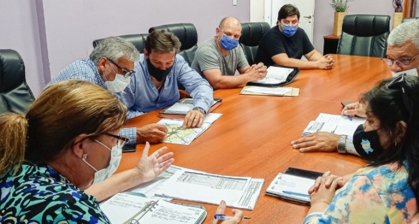 Evaluaron trabajos de conservación sobre la red vial del departamento Federal
