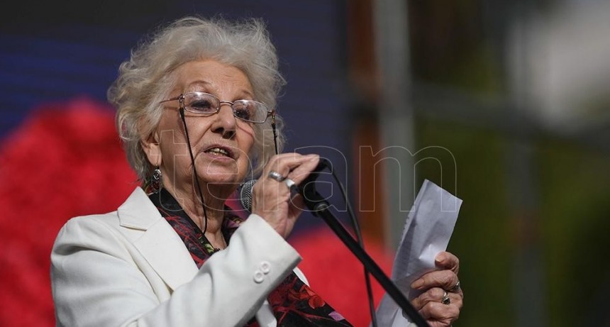  DÍA DE LA MEMORIA  Estela de Carlotto, a 45 años del golpe: 