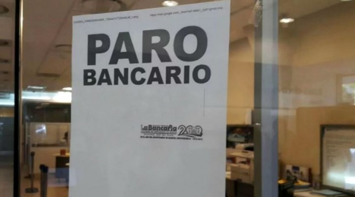   Bancarios definieron un nuevo paro por 48 horas             