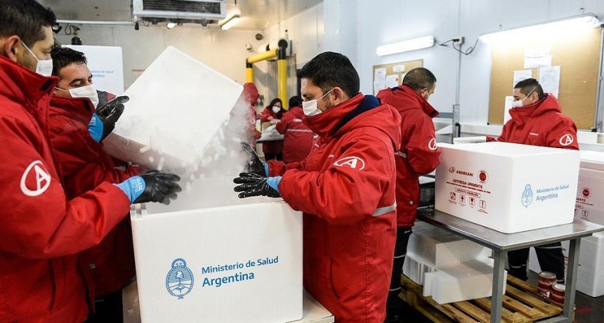 Nación comenzó la distribución de una nueva partida de 306 mil dosis de Sputnik V a las provincias
