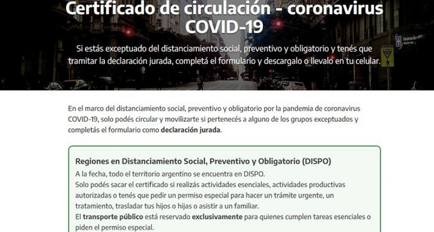 Restricciones de circulación: Cómo tramitar certificado y quiénes deben hacerlo