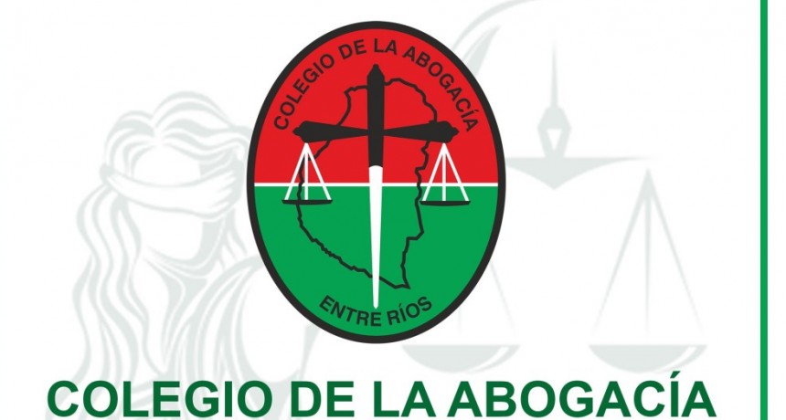 Ante el paro de AJER, el Colegio de la Abogacía pidió que se garantice el servicio de justicia