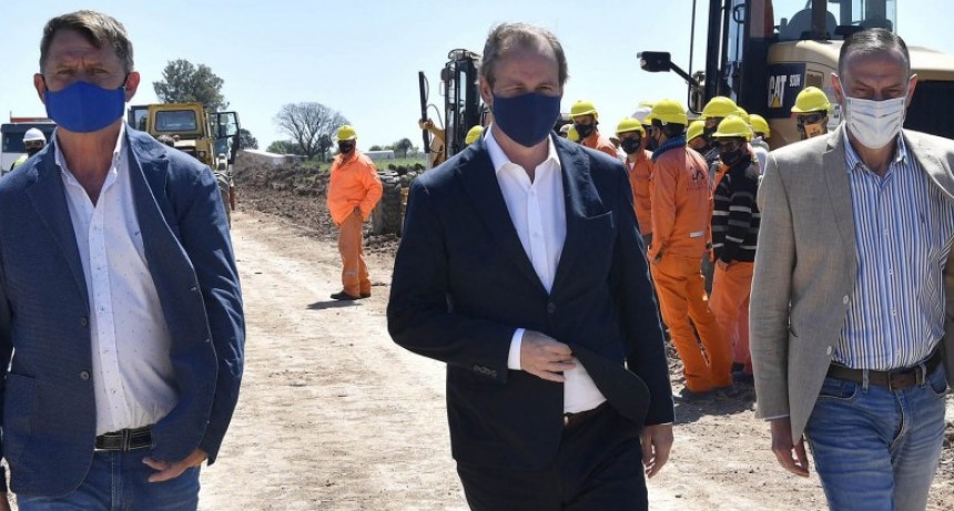 Bordet se interiorizó de la marcha de las obras en rutas nacionales y define prioridades