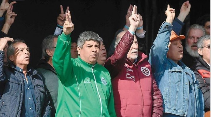 Pablo Moyano no descartó un paro general contra la reforma laboral