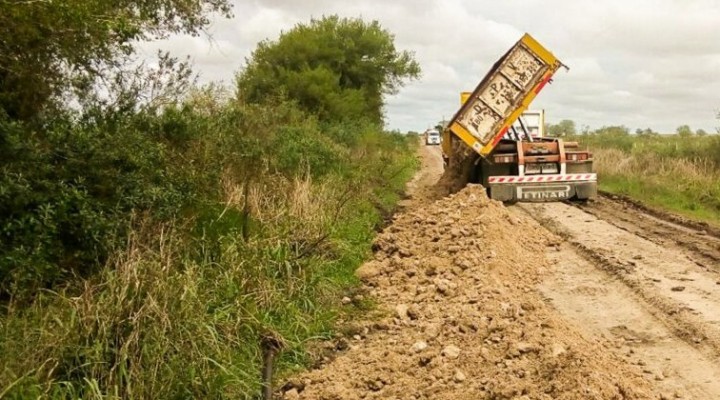 Se diagramaron tareas de conservación vial en las zonas de la provincia más afectadas por la lluvia 