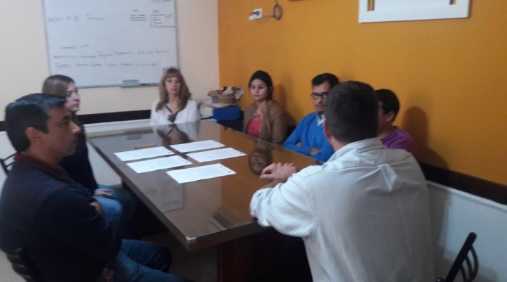 EL PRESIDENTE MUNICIPAL RECIBIÓ A LAS COMPARSAS LOCALES  