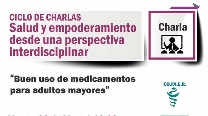 CHARLA: “BUEN USO DE MEDICAMENTOS PARA ADULTOS MAYORES” 