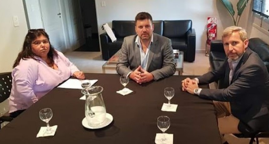 El Intendente y la Senadora por Federal mantuvieron encuentro de trabajo con el Ministro Rogelio Frigerio 