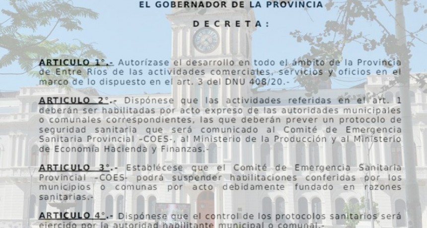 Nuevas habilitaciones de comercios: Quién controlará y las claves del decreto