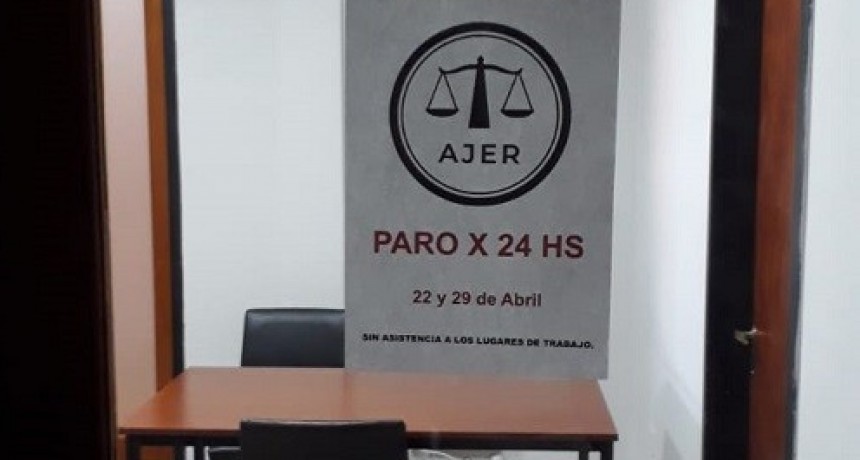 Nueva jornada de paro de los judiciales