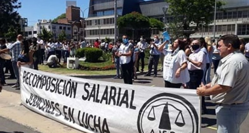 Judiciales anunciaron un plan de lucha para lo que resta de mayo