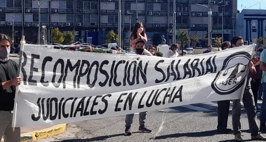 Más del 90% de los judiciales se plegaron al último paro de mayo