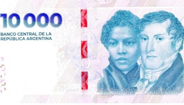 Ya está en circulación el billete de 10 mil pesos
