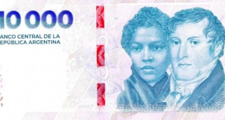 Ya está en circulación el billete de 10 mil pesos