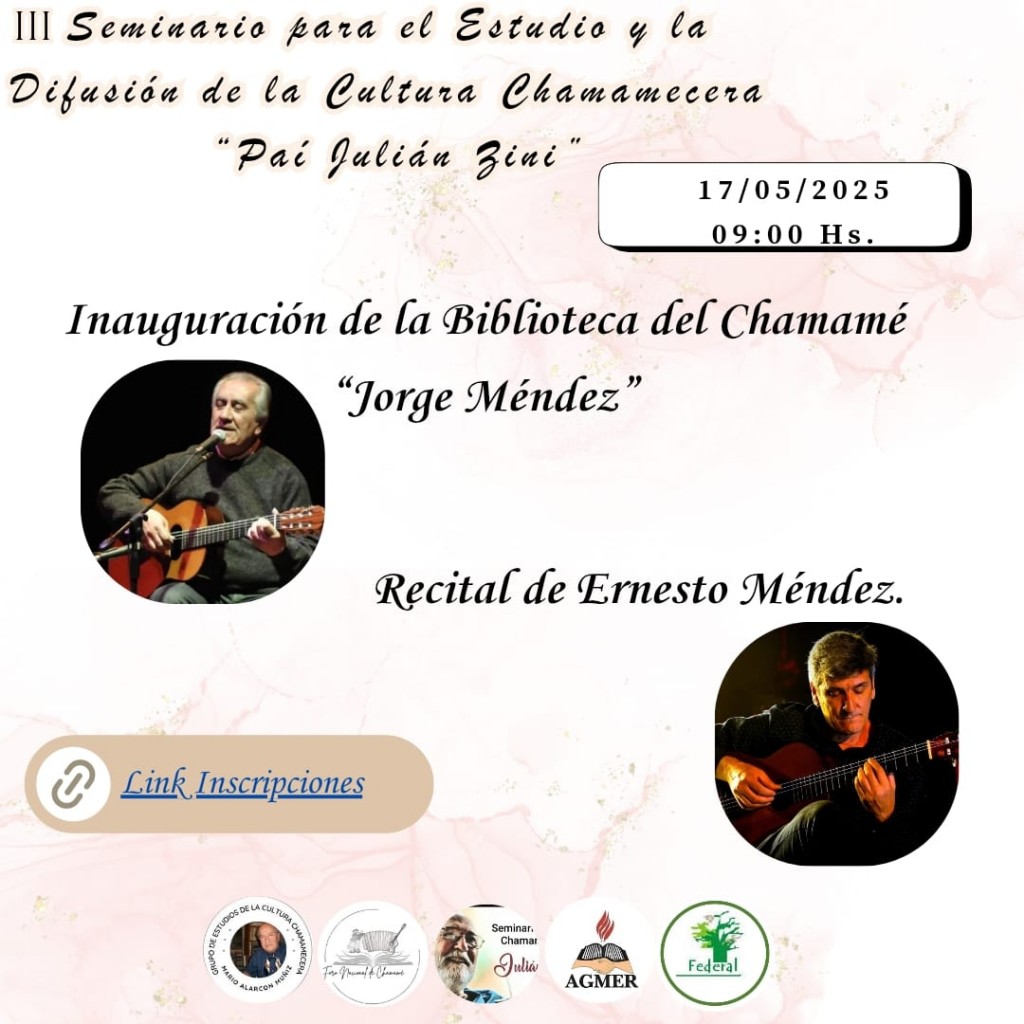 SEMINARIO PARA EL ESTUDIO DE LA CULTURA CHAMAMECER 