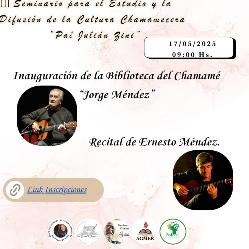SEMINARIO PARA EL ESTUDIO DE LA CULTURA CHAMAMECER 