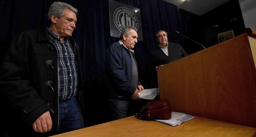 La CGT lanzó un paro nacional para el 25 de junio