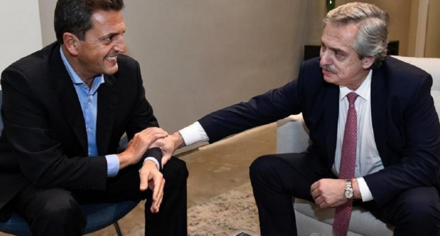 La primera imagen de la unidad entre Alberto Fernández y Sergio Massa
