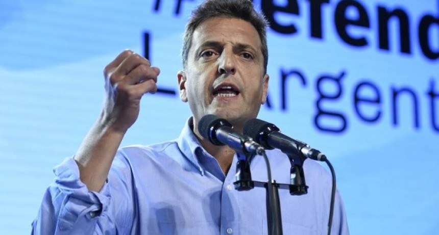 Massa anunció que irá como primer candidato a diputado por el Frente de Todos