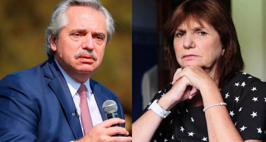 Alberto Fernández demandará a Patricia Bullrich por difamaciones
