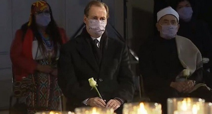 RESPECTO AL ACTO QUE PRESIDIO ALBERTO FERNANDEZ POR LAS VICTIMS DEL COVID, SE REFIRIO BORDET