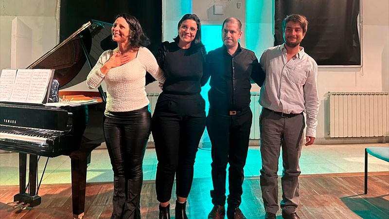 Cuatro solistas litoraleños deslumbraron con su concierto de piano en Paraná - Participación de SILVIA TEIJEIRA