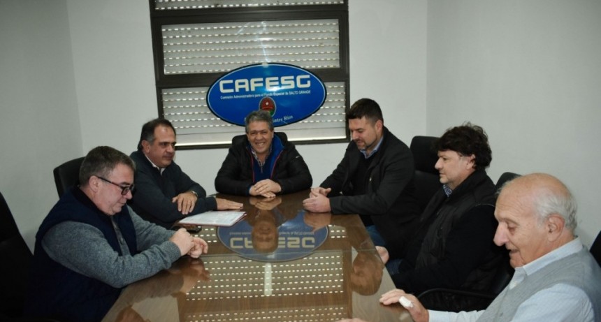 FEDERAL RECIBIÓ UN CONTRATO DE OBRA PARA CORDÓN CUNETA Y BA DENES DESDE CAFESG 