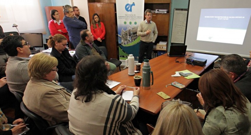 Se presentaron los proyectos de rehabilitación de las rutas provinciales 1 y 2