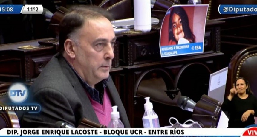Durísima acusación de Jorge Lacoste en el Congreso en homenaje a Varisco - Nunca había ocurrido