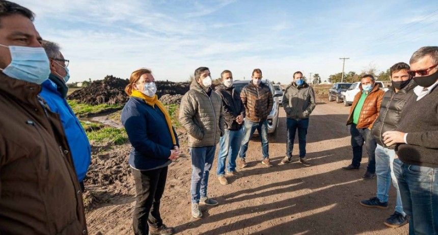 Avanzan los trabajos para la pavimentación de la Ruta 20 en el departamento Villaguay