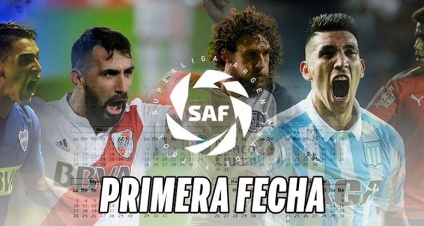 Superliga: Los días, horarios y TV para la primera fecha del campeonato