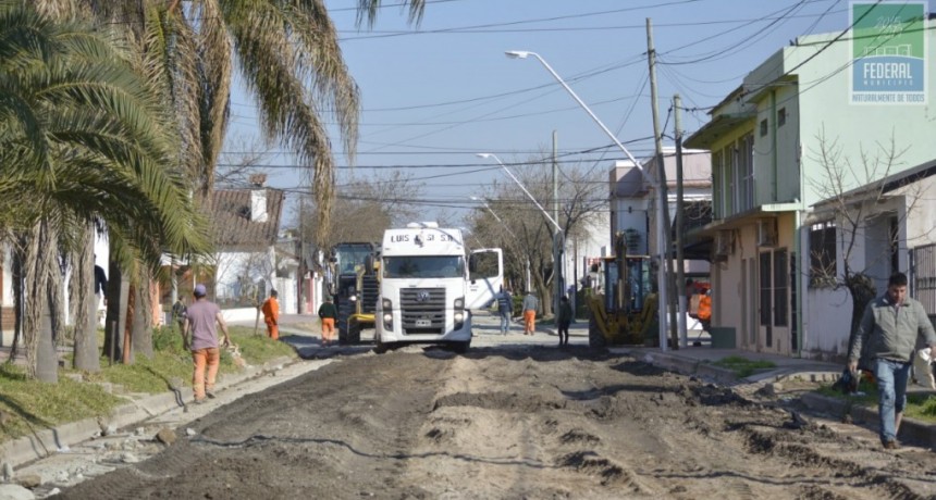 PROGRAMA DE REASFALTADO: LOSI TRABAJA EN CALLE ARIENTI  