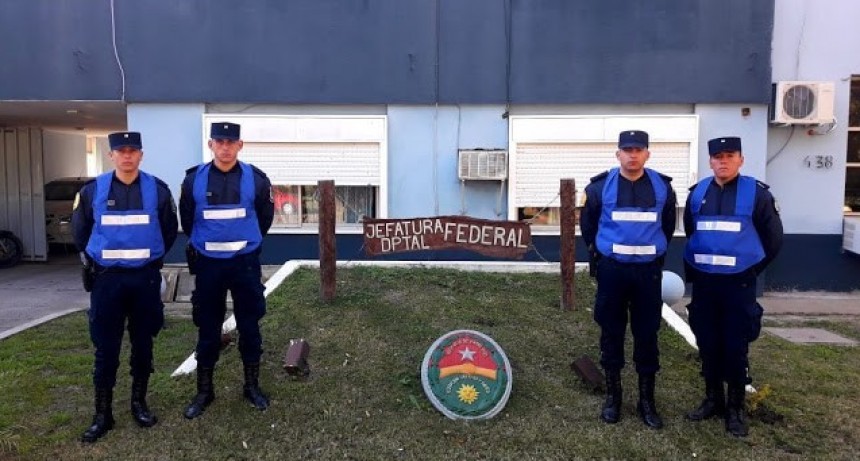 Cuatro nuevos Agentes integran la Jefatura Departamental de Policía 