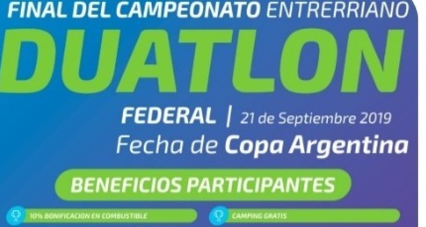 FINAL DEL ENTRERRIANO DE DUATLÓN EN FEDERAL