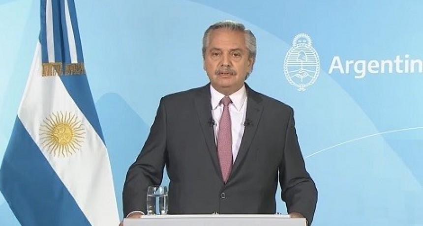 El Presidente, Alberto Fernández,  anunció un plan para la flexibilización de las restricciones en todo el país