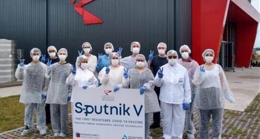 Son 1.150.000 dosis terminadas en el laboratorio Richmond Salen a la cancha las primeras vacunas Sputnik V hechas en Argentina